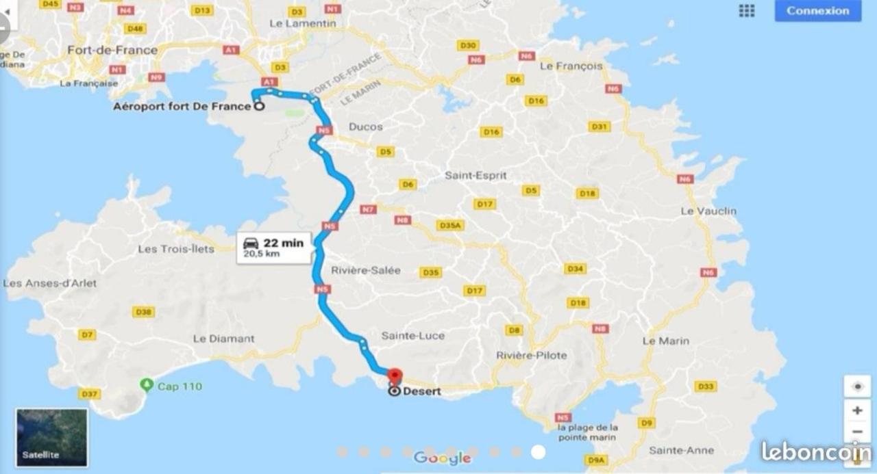 T2 Les Pieds Dans L'Eau Face A La Mer Des Caraibes Sainte Luce - Trois Rivieres Eksteriør billede